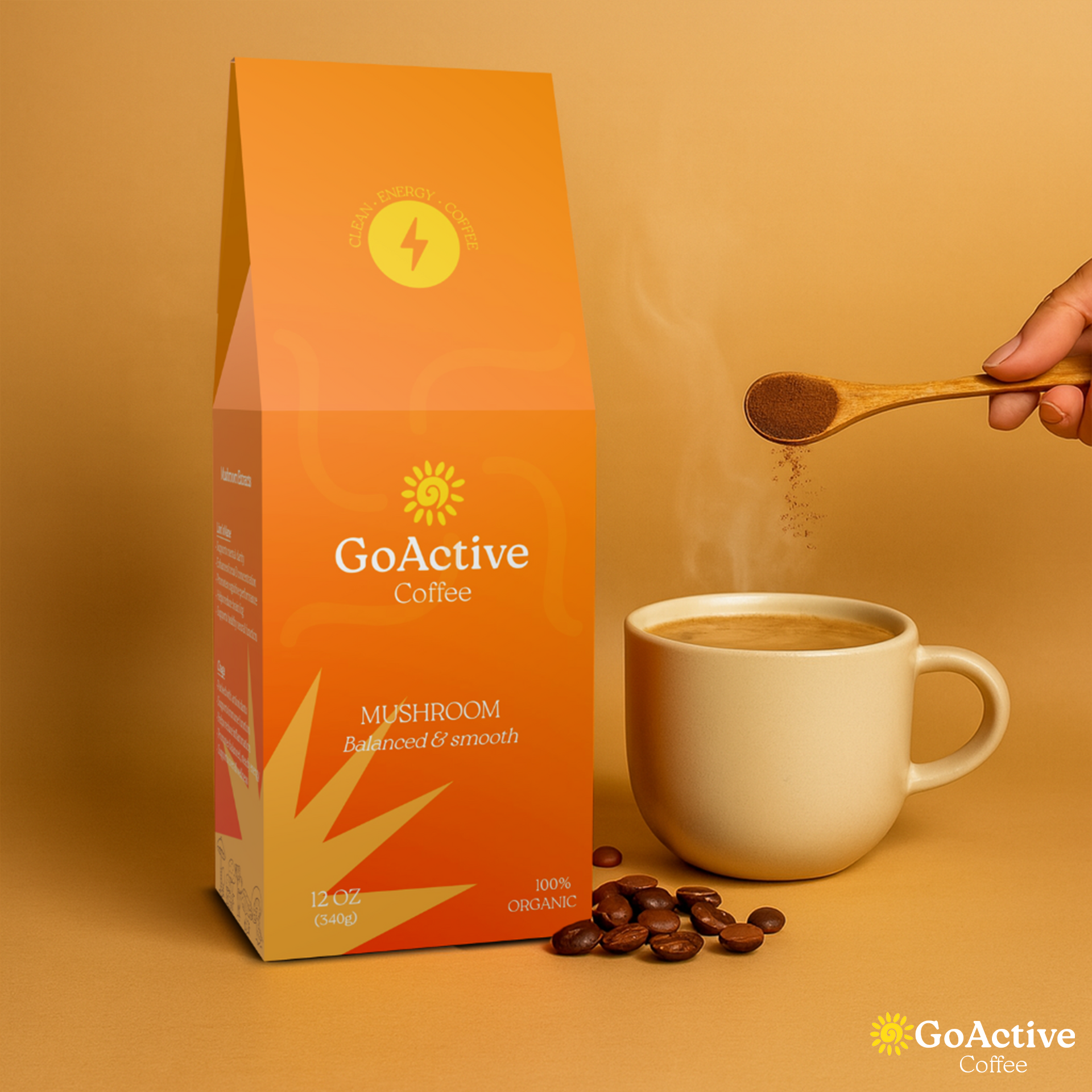 GoActive™ Mushroom Coffee